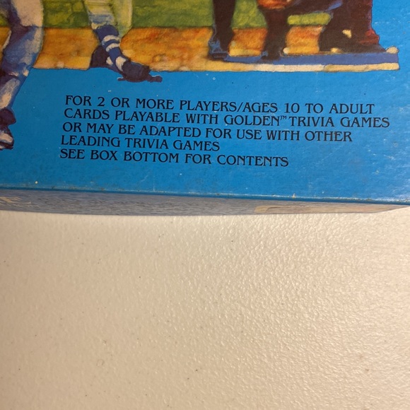 Vintage Golden Trivia Game MLB Edition - Picture 3 of 6